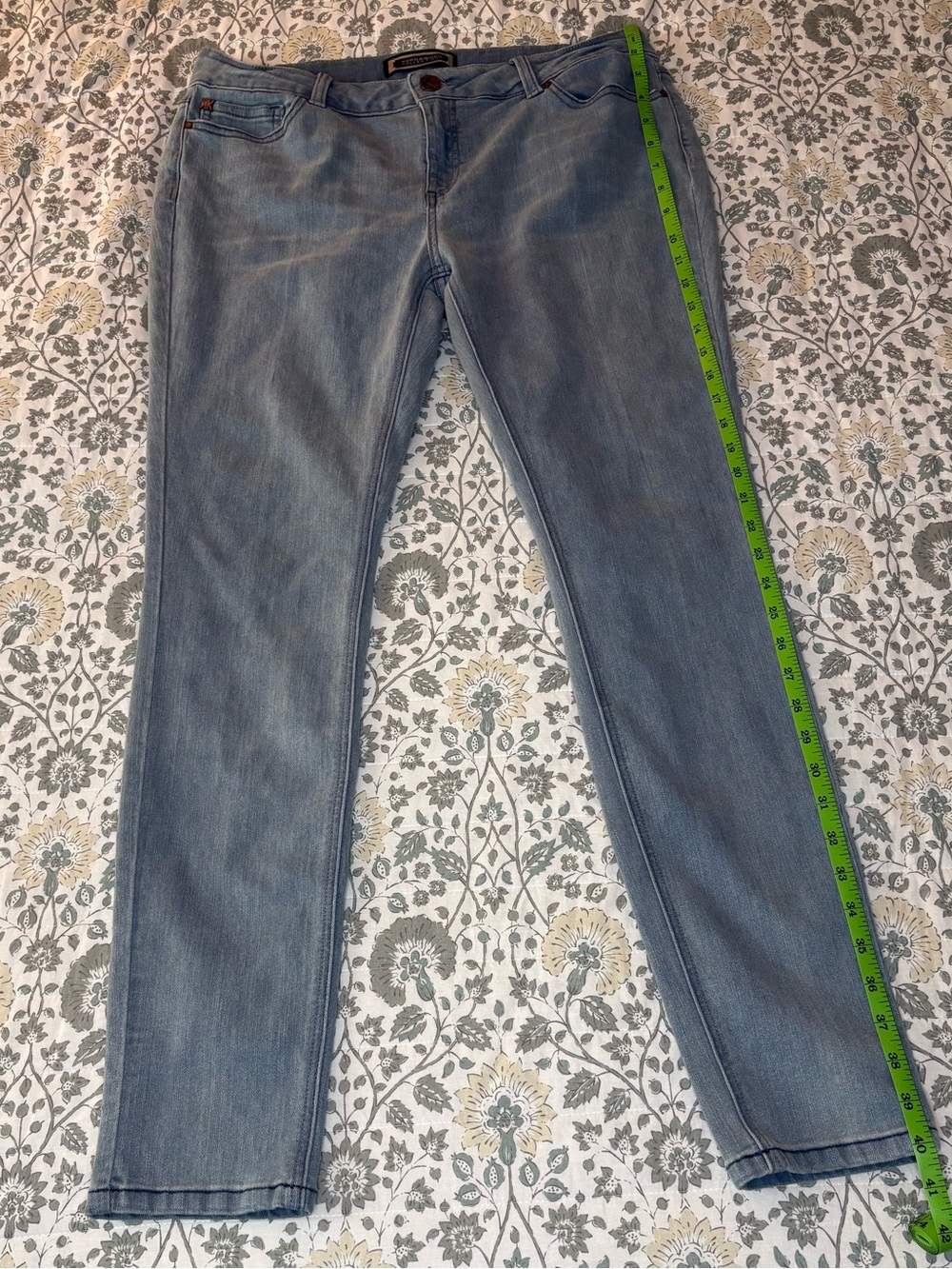Kardashian Kollection Light Blue Skinny Jeans